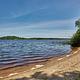 Echo Lake campground beach