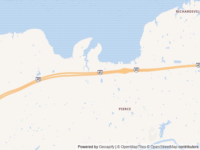 Map of Checotah / Lake Eufaula West KOA Holiday location at Checotah, OK, United States