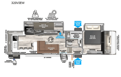 2025 Forest River RV Wildwood Heritage Glen
