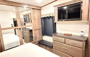 Large Front Living Family Camper
