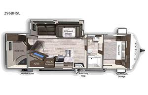 2021 Dutchmen RV Kodiak Ultra-Lite 296BHSL