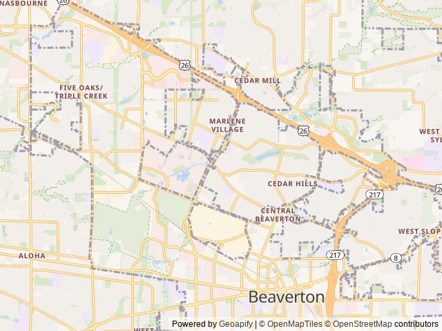 Map for 2016 Keystone RV Passport 2400BH Grand Touring (B) near Beaverton, WA