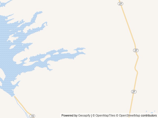 Map of Cowhide Cove location at Murfreesboro, AR, United States