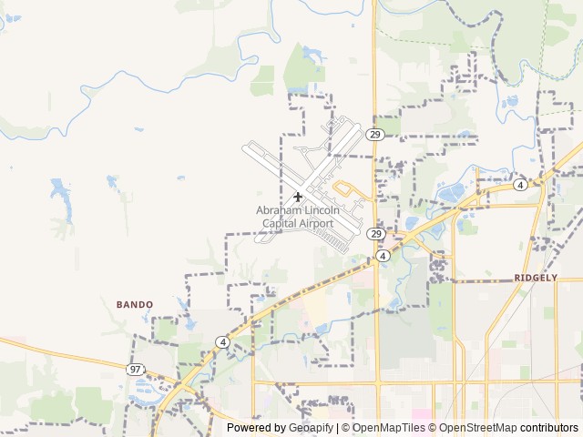 Map for Family Friendly Kid Approved Bunk House Camper near Springfield, MO