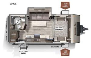 2021 Forest River RV Rockwood Mini Lite 2109S