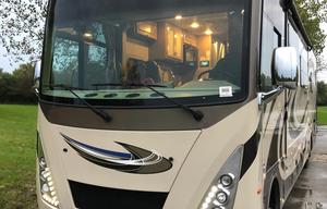 The 2 bathroom RV. No more waiting in line.