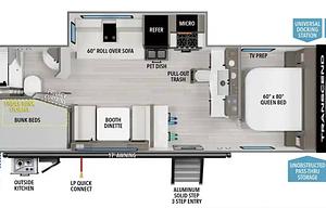 2025 Grand Design Transcend 26BHX
