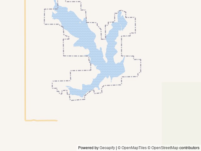 Map of Lake Fuqua location at Marlow, OK, United States