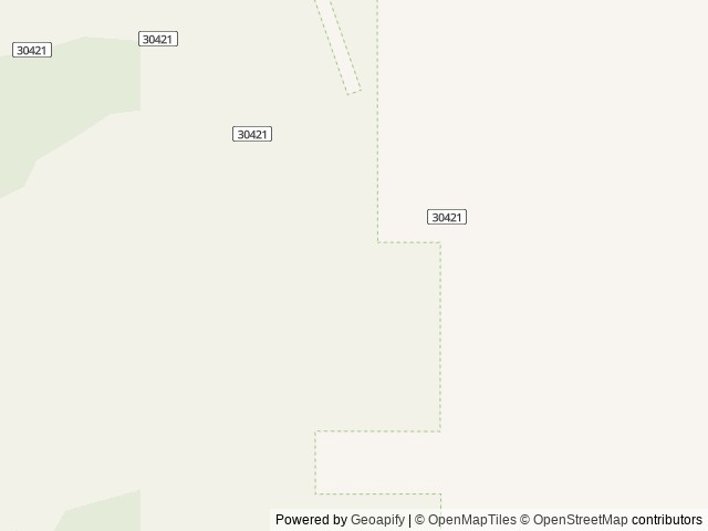 Map of Paris Springs Campground location at Duck Creek, UT, United States