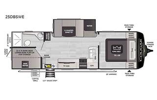 30’ RV,  King bed, Bunk Beds, Big kitchen