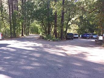 Cave Springs Entrance Parking Lot