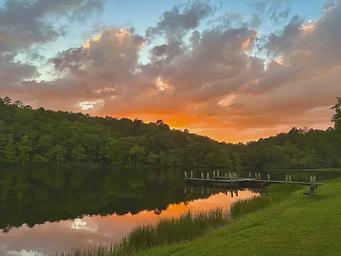 Sunset on Shady Lake