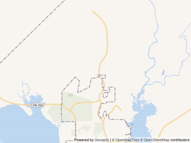 Map of Wilderness Trails RV Park location at Kennard, TX, United States