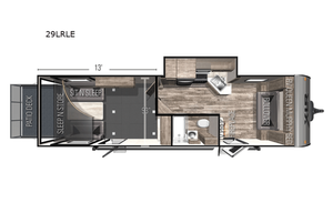 2022 Toyhauler with 13 ft garage