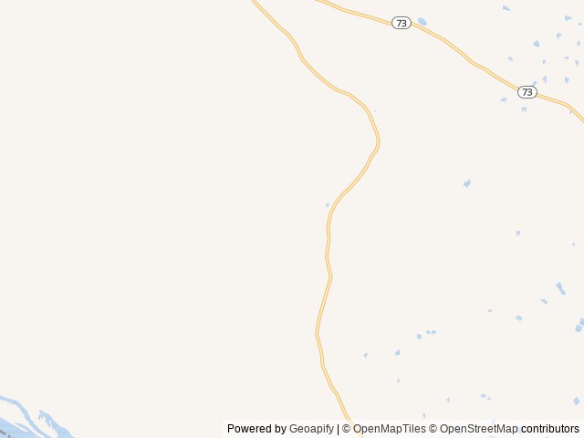 Map of Colemans Creek location at Ellerbe, NC, United States