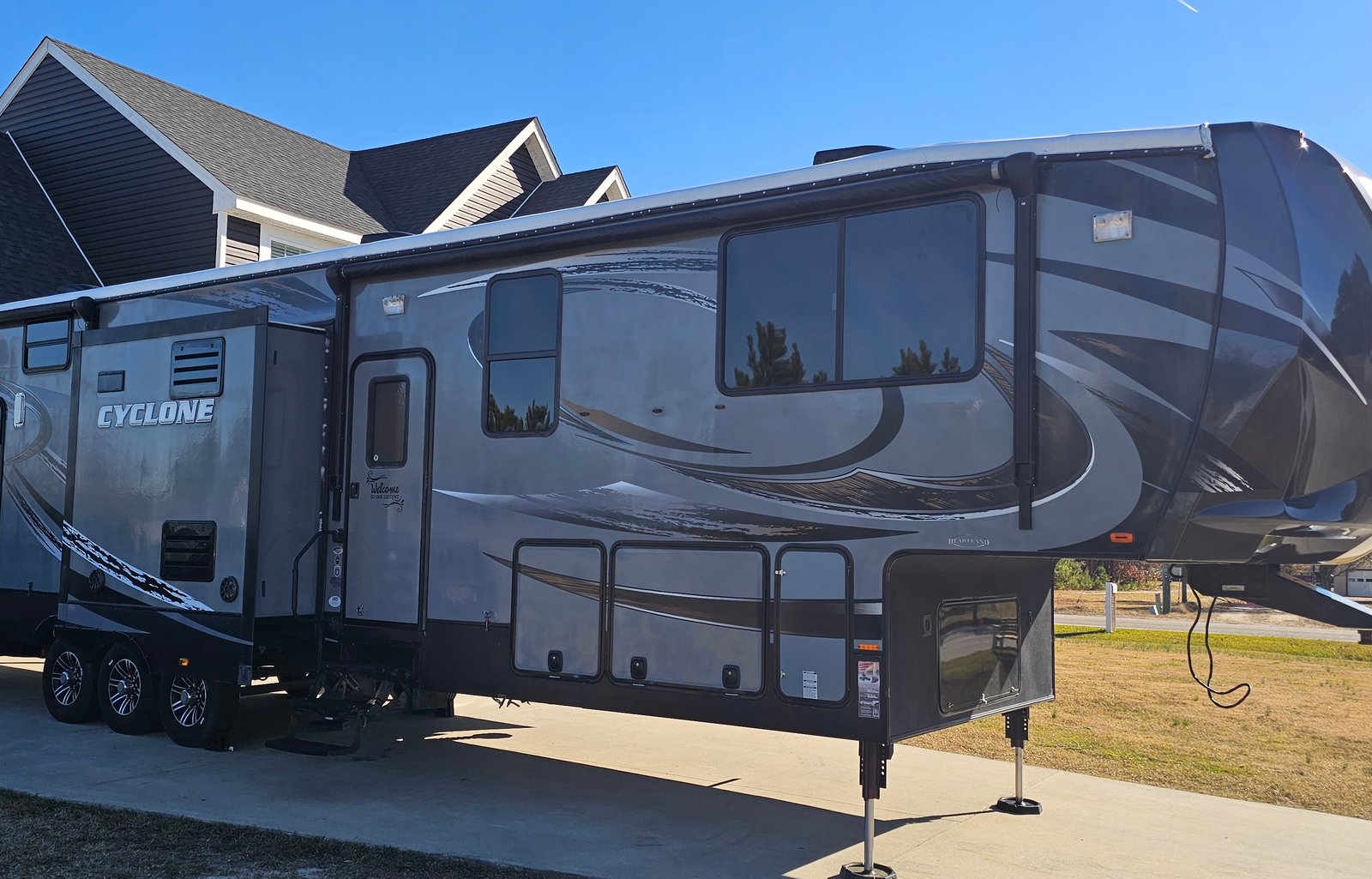 2015 Cyclone 4100 Toy Hauler