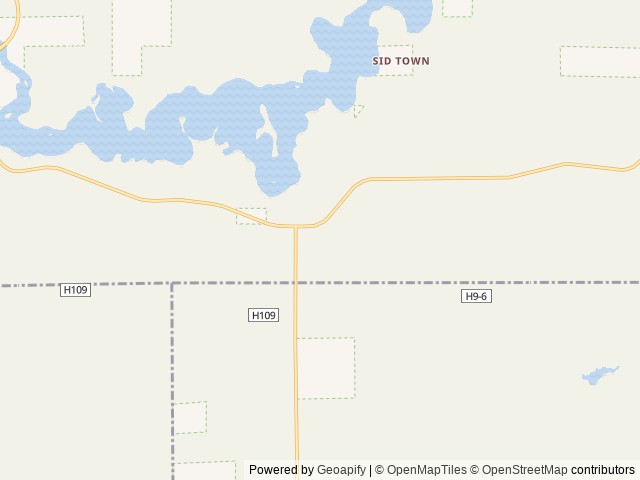 Map of Monument Campground location at Oscoda, MI, United States
