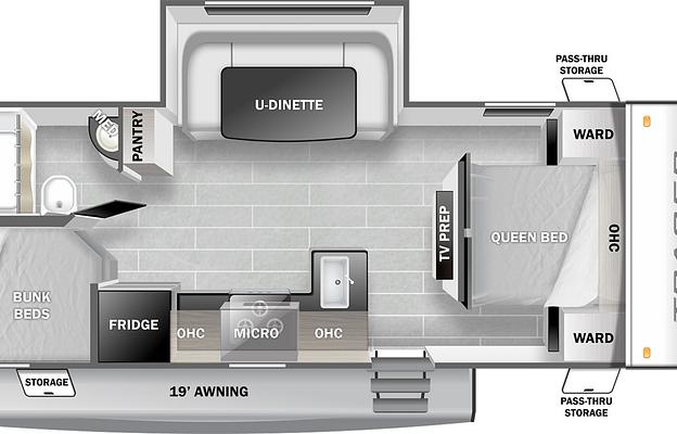 The Gambler 2022 Prime Time RV Tracer 235BH