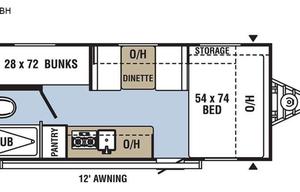 **Great For Families &National parks + Bunk beds**