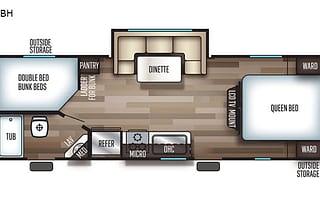 Kid Approved Bunkhouse Trailer!