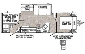 2021 PALMOMINO PUMA BUNKHOUSE
