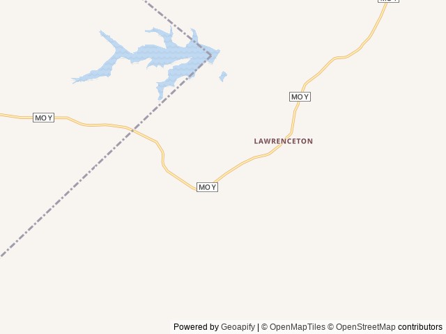 Map of Postcard Cabins St. Francois location at Bloomsdale, MO, United States