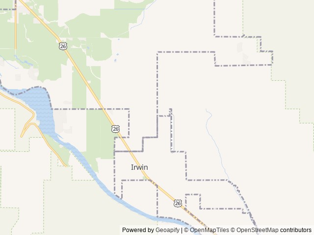 Map of The Park at Swan Valley location at Swan Valley, ID, United States