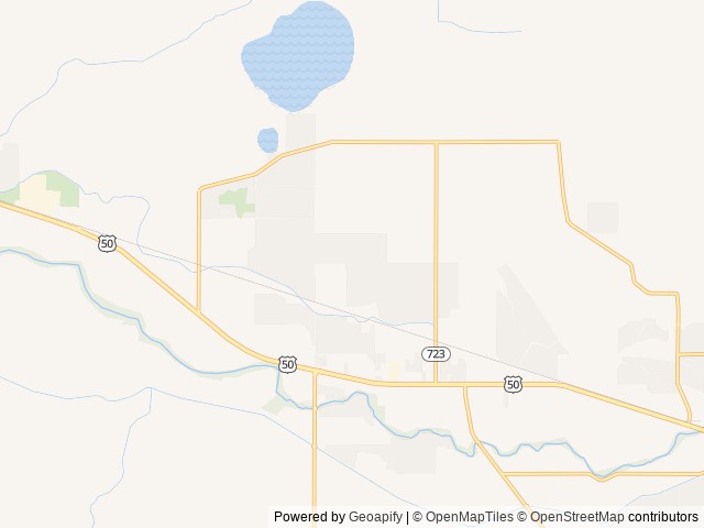 Map for 2016 Holiday Rambler Vacationer 35DK near Fallon, NV