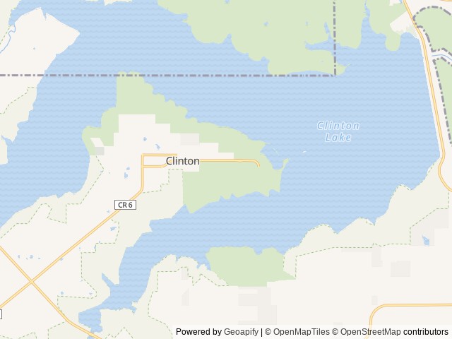 Map of Bloomington East location at Lawrence, KS, United States