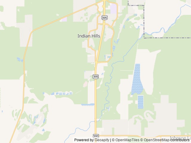 Map of Silver City RV Resort location at Minden, NV, United States