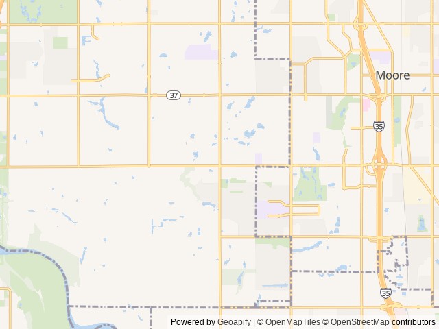 Map of Orr Family Farm location at Oklahoma City, OK, United States