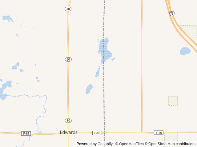 Map of Jellystone Park™ Lake of the North location at West Branch, MI, United States