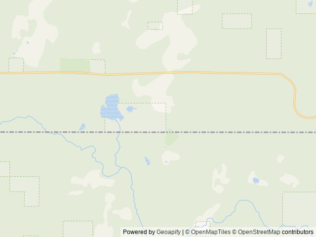 Map of Bear Lake Campground (Chequamegon-nicolet Nf, WI) location at Laona, WI, United States