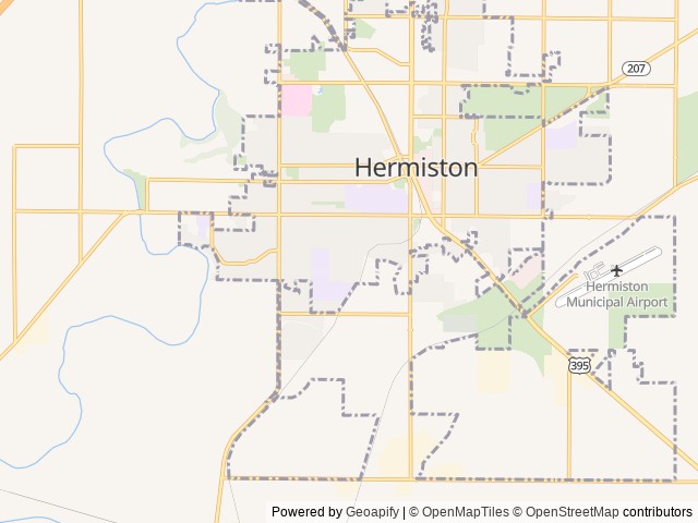 Map for 2021 Keystone RV Hideout BH 175 near Hermiston, OR