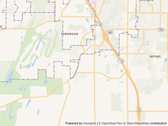 Map for 2021 Venture RV Sonic Lite SL169VUD near Port Orchard, WA