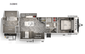 2022 Forest River RV Salem Hemisphere 310BHI