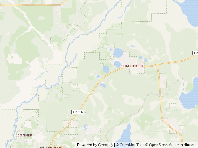 Map of Lake Shore Group Camp location at Silver Springs, FL, United States