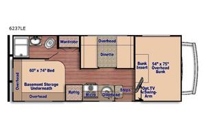 2020 Chevy Gulf Stream RV Conquest 23DBL Lite