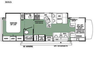 2022 Forest River RV Forester Classic 3051S Ford