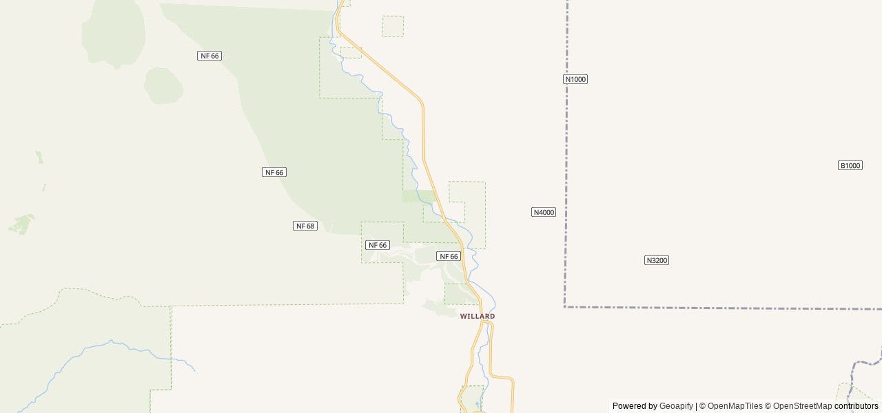Map of Moss Creek Campground location at Carson, WA, United States