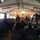Interior of the clubhouse/ballroom during an event, illustrating on-site community/activity space — supports amenities and social life at the resort (from the photo gallery).