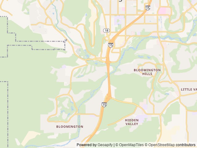 Map for Ultimate Family Camping Delivered to Southern Utah near St. George, UT