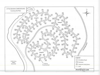 Little Beaver Campground Map