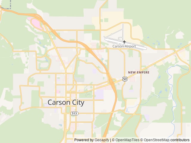 Map for 2016 Forest River RV FR3 32DS near Carson City, CA