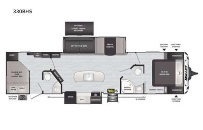 2021 Keystone Bullet 330BHS - Luxury Camping