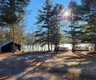 Lakeside cabin