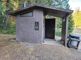 South Umpqua Falls Campground Toilet #1