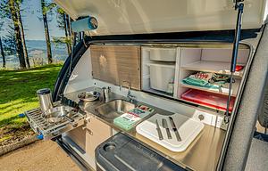Bean Teardrop Trailer Sleeps 4-6 +RTTent +BikeRack