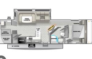 Spacious TWO Bedroom Home Away From Home-Bunkhouse