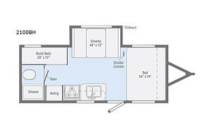 2019 21ft Winnebago with Bunks!